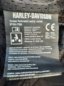 predám koženú original HARLEY DAVIDSON bundu 3XL - 11