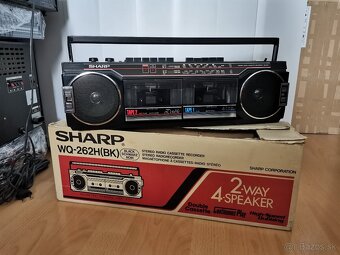 RÁDIOMAGNETOFON SHARP WQ-262H - 11