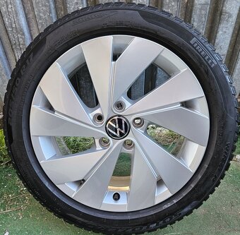 Orig.zimná sada VW - 5x112 R17 + Pirelli 205/50 r17 - 11