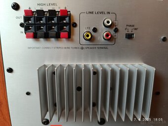 aktívny Subwoofer DENON...19KG...250mm repro - 11