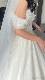 Svadobné šaty Luce Sposa – 32–38, nude - 11