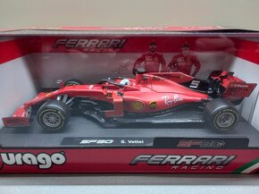 6x F1 FERRARI LECLERC A VETTEL BURAGO 1:18 - 11