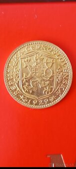 SVATOVÁCLAVSKÝ DUKÁT 1929, KRÁSNÝ STAV - 11