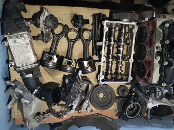 Časti motora 1,4tdi - CR, kód CUSB - 11