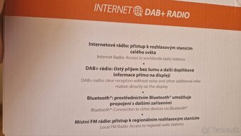 GoGen IR257 nové internetové, DAB, FM, Bluetooth, USB rádio - 11