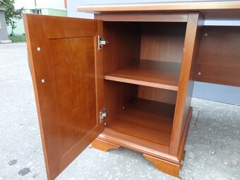 Kancelársky drevený stôl - 11