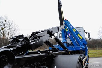 MERCEDES AXOR 18T HÁKOVÝ NOSIČ KONTAJNEROV HYDRAULICKÁ RUKA - 11