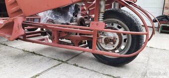Predám rám z Velorexu, motor Yamaha XS 400 - 11
