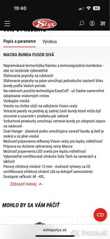 Predám moto bundu macna fusor - 11