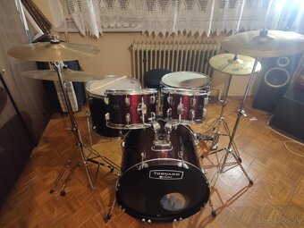 Predám bicie nástroje Evans - 11