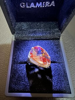 Zlatý dámsky prsteň a prstene - 11