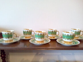 Retro kávové a čajové šálky 4. - 11