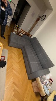 Moderná Rohová Rozkladacia Sedačka Kirsten IV - 11