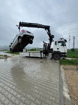 Autodoprava s hydraulickou rukou - dosah 13m 🏗️ - 11