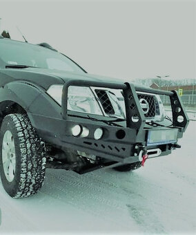 pevnostný nárazník na patrol, land cruiser, pajero, navara - 11