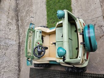 Detské elektrické autíčko JEEP pre dve deti - 11