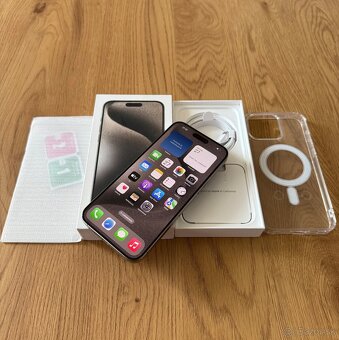 iPhone 15 Pro Max 1 TB Natural Titanium v záruke - 11