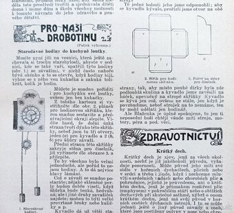 Časopisy Šťastný domov, svázaný ročník 1924, krásný stav - 11