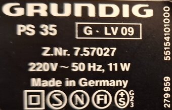Predám raritnú vintage zostavu Grundig Series 35 - 11
