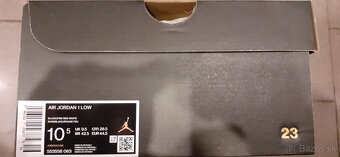 Nike Air Jordan 1 low black/fire red-white - 11