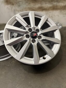 Hliníkové disky 5x100 R16 - Audi A1, Fabia, Rapid, Polo Scal - 11