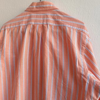 Ralph Lauren elegantná pruhovaná košeľa s dlhým rukávom M - 11