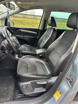 Volkswagen Sharan 2.0 CR 103kW,DSG,alcantara,nový zotrvačník - 11