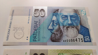 Bimilénium 500, 200 , 50 a 20Sk - 11