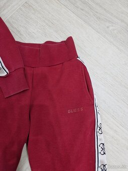 Guess cierna a tmavo cervena zlata teplakova suprava - 11