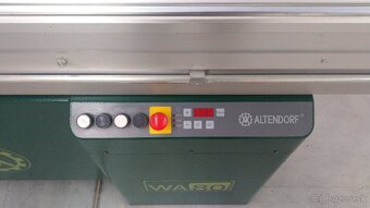 Altendorf WA80 posuvná stolová píla s predrezovacou jednotko - 11