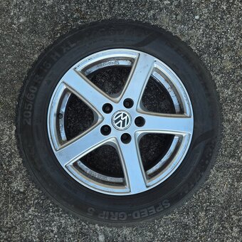 HLINÍKOVÉ DISKY ALUTEC 5x112 R16 S PNEU 205/60 R16 XL - 11