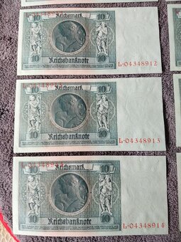 Říšské 10 marky v perfektním stavu - POSTUPKA - 11