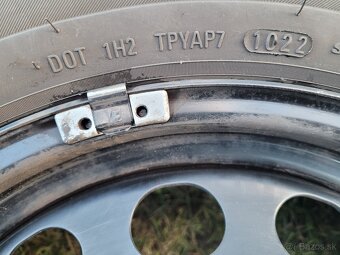 Letná sada VW/Škoda plechové disky s pneu 205/60 R16 - 11