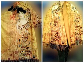 Kašmírový šál Gustav Klimt - Adele - 11