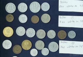Zbierka mincí - svet - Európa, Poľsko, Fínsko - 11