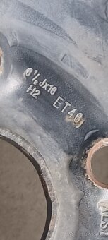 Kolesá 5x112 R 16, vw, škoda,,seat.. - 11