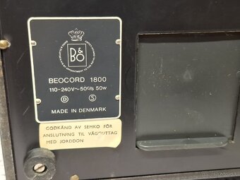 BEOCORD 1800 / BANG & OLUFSEN / TYPE 4132 / MADE IN DENMARK - 11