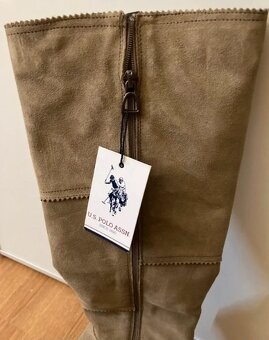 nové kožené čižmy Ralph Lauren veľ. 36 - 11