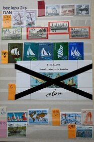 Známky - letectvo, loďstvo a doprava bez pečiatky - 11