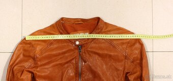 Pánská kožená bunda Freaky Nation velikost L - 11