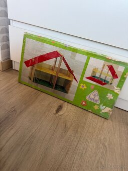 Retro drevený domček Tofa - 11