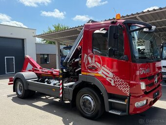 MERCEDES-BENZ ATEGO 1218 HÁKOVÝ NOSIČ 100 HYDRAULICKÁ RUKA - 11