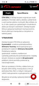 Dievčenský bicykel ctm (Sliač) - 11