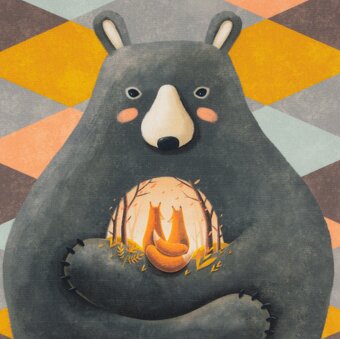 Tuli Sedací vak Smart + Puff - Love is in the bear - 11