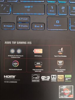ASUS TUF GAMING A15 - 11