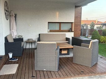 Kompletná súprava záhradného nábytku + box na podušky - 11