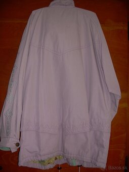 Dámská bunda (parka) starorůžová barva, vel.44, zimní, jarní - 11