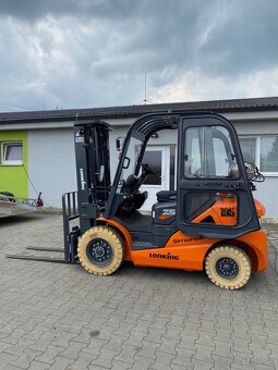 Nový plynový vysokozdvižný vozík Lonking 2500 kg - 11