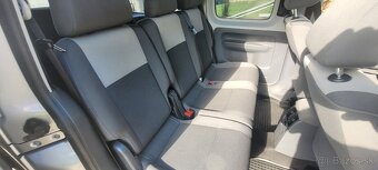 VW Caddy Maxi 2,0 TDI 140PS,  5miest, strieborná metalíza - 11