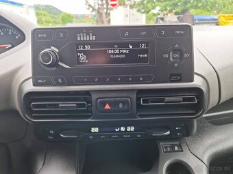 Predám Peugeot Rifter 1.5 HDi 75 KW r.v.2019 SK pôvod - 11